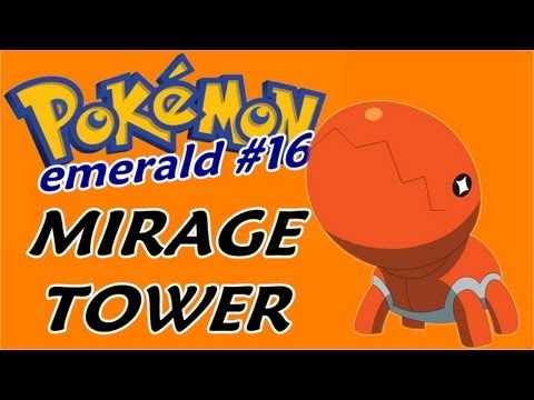 how to mirage tower pokemon emerald