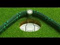 RoboCup Ball Return Robot fits in a regular or practice-depth golf hole. Take it to the course with you to make putting practice more enjoyable. Spend more time improving your putting and less time picking up golf balls. That's why Tour Pros use the RoboCup. It doubles or triples the number of practice putts you can take because it saves you so much time retrieving your shots, as well as, the wear and tear from bending your back.