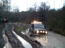 UAZ in deep mudd Rukla UAZ in deep mudd Rukla