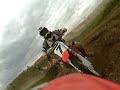 Veecam camera on rear mudguard. Includes crash or two