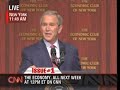 Buffoon Bush on Protectionism.