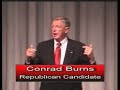 Jon Tester Conrad Burns Hamilton Debate Part 4