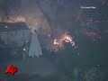 Fire Destroys 100 Homes, Injures 4 in SoCal Town