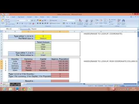 video-linktoworks-Index Function - How to Use Index Function in Excel