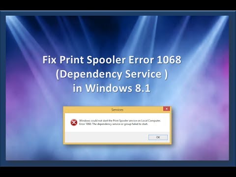 how to repair print spooler