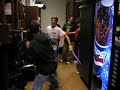 Nick and Dan lightsaber