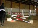 justine qui fait de l'equitation