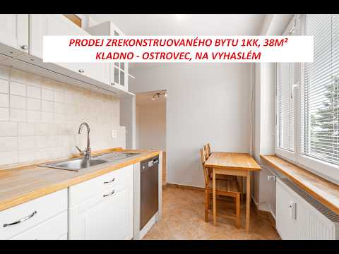 Video Prodej bytu 1+1 39 m², Kladno