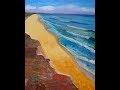 Fausto Swell Beach: 1hr Plein Air Oil Painting by Paul Cumes