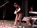 this is a short peak at a performance i did at the national guitar workshop this past july 2007. continuing to have the incredible opportuntiy to play with best drummers on the planet, i was able to hook up with current charlie hunter trio drummer, simon lott, for an impromtu rendition of 