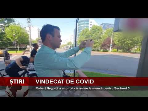 Candidatul Robert Negoiță s-a vindecat de COVID-19