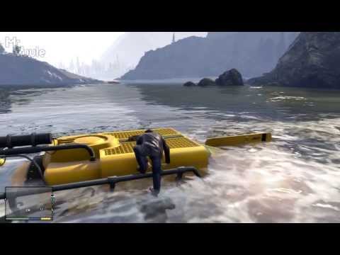 GTA V - Dinghy, Submarine & Scuba Gear Locations.