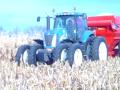 Combining  corn