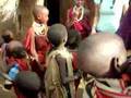 Masai children singing dancing 5