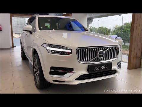 volvo xc90 t8 awd recharge 2022 97 lakh  real life review
