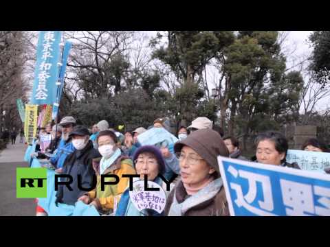 Okinawa, Japan protests US military base