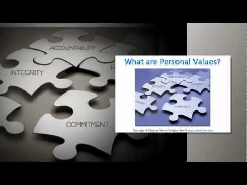 how to discover personal values