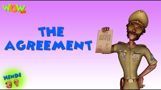 The Agreement - Motu Patlu in Hindi - 3D Animation