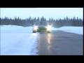 Driving New Mercedes SLS AMG Gullwing 2011 Sweden Arjeplog