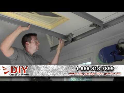 how to quiet garage door rollers