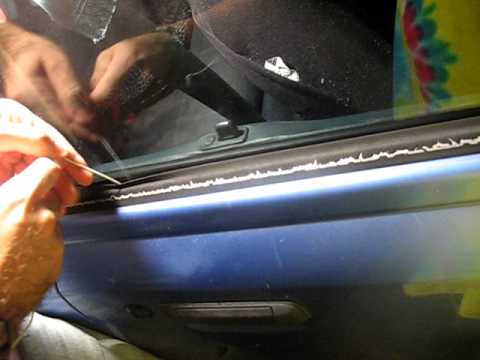 how to open a locked car - This is a simple demonstration of how to open a locked car door of an older model car with a coat hanger. Be smart, use this information for the betterment o...