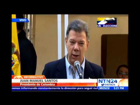 Juan Manuel Santos invita a los ciudadanos a participar en las elecciones legislativas