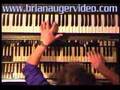 Brian Auger Playing keyboards blindingly fast