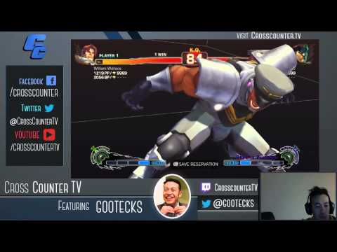 Cross Counter Training: William Wallace (T. Hawk) vs. Anthony (M.Bison) w/gootecks coaching