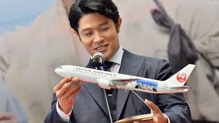 鈴木亮平／JAL「西郷どん」特別塗装機お披露目セレモニー