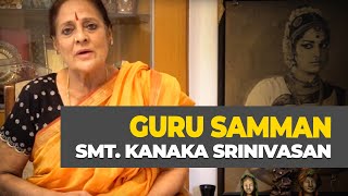 Guru Samman - Smt. Kanaka Srinivasan - Indradhanush Dilli 2016