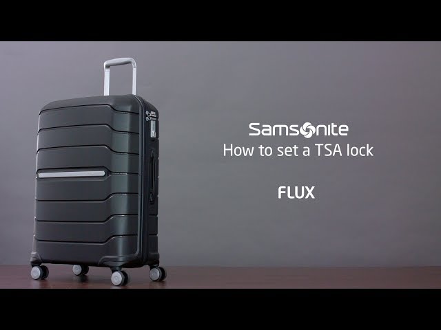Flux Nelipyöräinen laajennettava matkalaukku video 2
