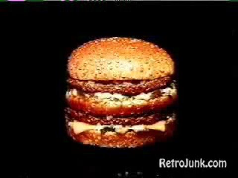 70's Mcdonalds BigMac commercial