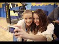 miley cyrus whit song see you again and rock star