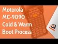 Motorola MC-9090 Cold and Warm Boot Process