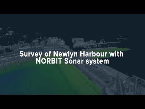 Survey of Newlyn Harbour with NORBIT Sonar system