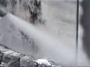 Soda blasting