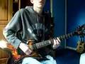 Me playing 'The Trooper' (Iron Maiden)