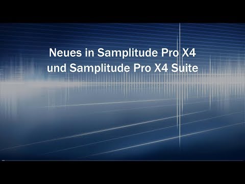 Neues in Samplitude Pro X4 und Samplitude Pro X4 Suite