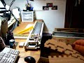 Setting up a Knitting Machine  Part 1
