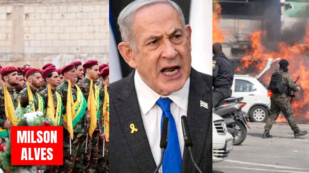 ÚLTIMAS: Israel impede GOLPE de ESTADO do Hezbollah no Líbano