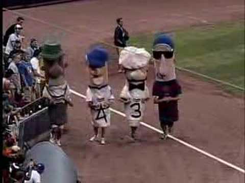 Miller Park Sausage Race 6.5.06