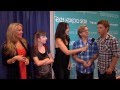 Sterling Knight, Tiffany Thornton, Doug Brochu, Allisyn Ashley Arm - 'So Random!' D23 Expo 2011