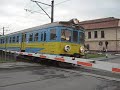 EN71-016 relacji Zakopane - Kraków Gł. nakręcony przy w jeździe na stację do Suchej Beskidzkiej i wyjeździe. (w tle dwie krakowskie ET21 z pociągiem towarowym. (2xRP1)