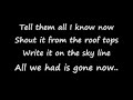 Shontelle - Impossible (lyrics)