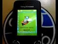 Sony ericsson w580  Boulevard Black  Flash menu temas themes