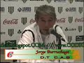 Banfield 2 - Velez 2: Jorge Burruchaga en C.B 29/9/08