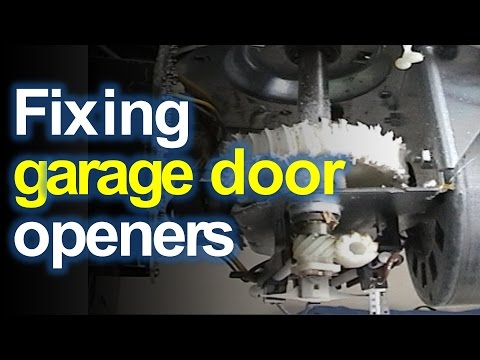 how to repair garage door