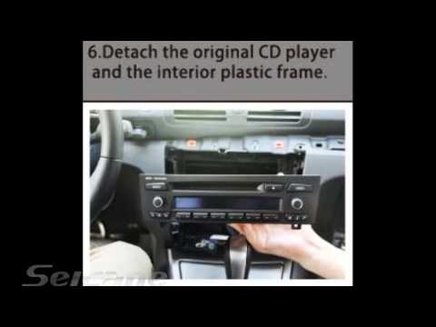 How to install upgrade car stereo for BMW 1 Series E81 E82 E87 120i with Android GPS DVD Player Ipod