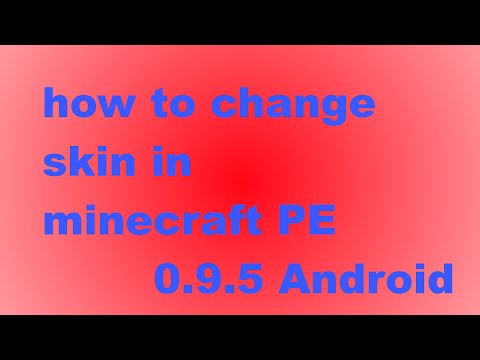 how to change skin in minecraft pe android
