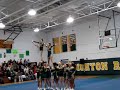 SCC 2008 Winter New Bedford Voc Cheerleaders